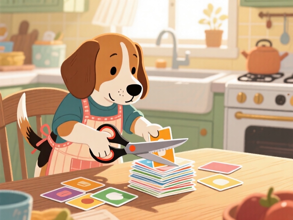 Cutting up the cards I don't use