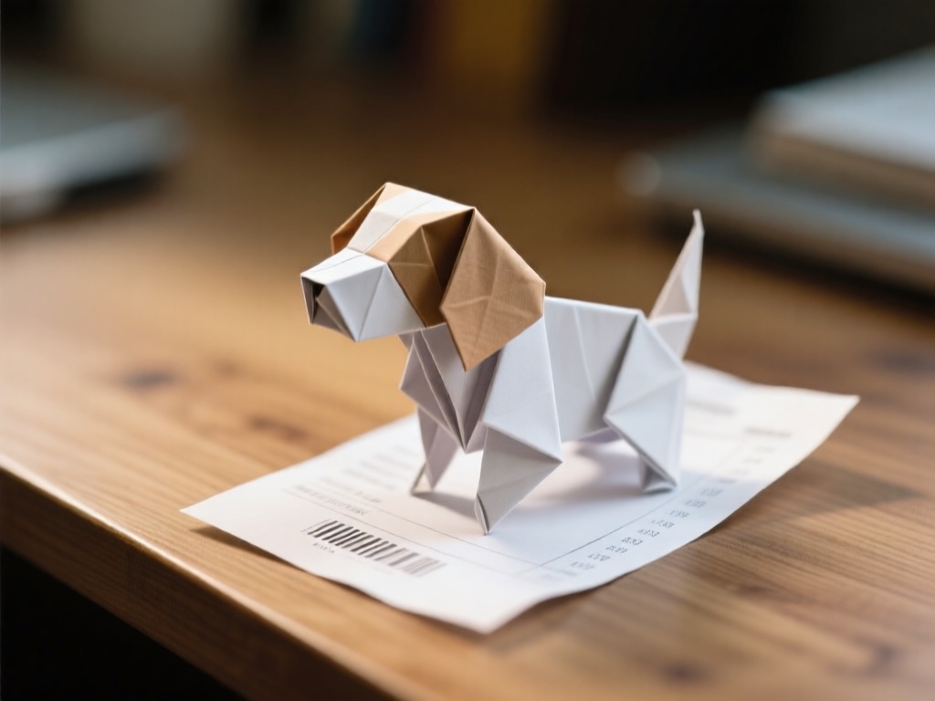 Receipt dog
